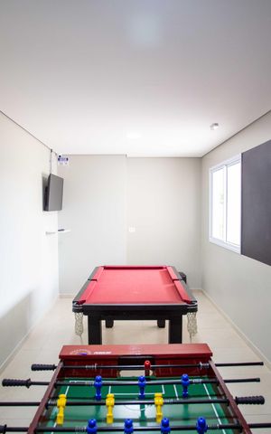 Apartamento à venda com 46m², 2 quartos e 1 vagaÁrea comum - Salão de jogos