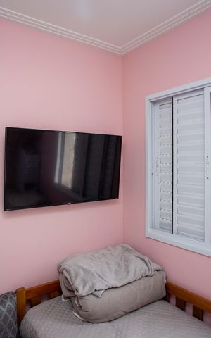 Apartamento à venda com 46m², 2 quartos e 1 vagaQuarto 2