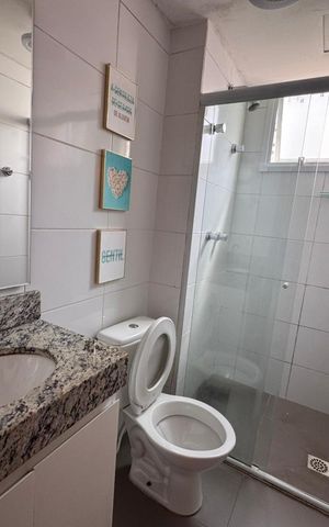 Apartamento para alugar com 43m², 2 quartos e sem vaga Apartamento para alugar com 43m², 2 quartos e sem vagaBanheiro