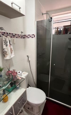 Apartamento à venda com 60m², 3 quartos e 1 vaga Apartamento à venda com 60m², 3 quartos e 1 vagaBanheiro
