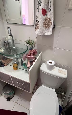 Apartamento à venda com 60m², 3 quartos e 1 vaga Apartamento à venda com 60m², 3 quartos e 1 vagaBanheiro