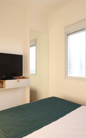 Apartamento à venda com 28m², 1 quarto e sem vagaQuarto