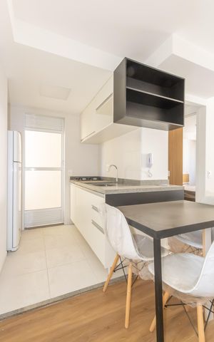 Apartamento à venda com 35m², 1 quarto e sem vaga Apartamento à venda com 35m², 1 quarto e sem vagaCozinha