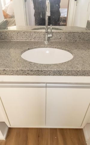 Apartamento à venda com 35m², 1 quarto e sem vaga Apartamento à venda com 35m², 1 quarto e sem vagaBanheiro