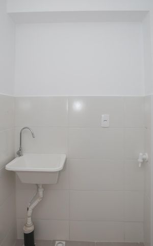 Apartamento para alugar com 38m², 2 quartos e sem vaga Apartamento para alugar com 38m², 2 quartos e sem vagaCozinha e Área de Serviço