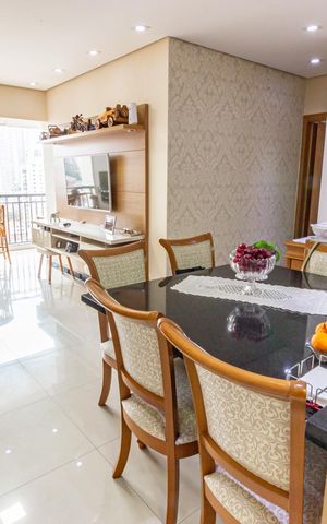 Apartamento à venda com 74m², 3 quartos e 2 vagas Apartamento à venda com 74m², 3 quartos e 2 vagasSala