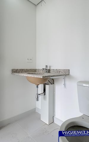 Apartamento à venda com 38m², 1 quarto e 1 vagaBanheiro Social