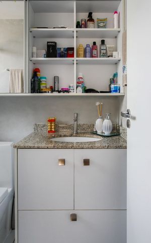 Apartamento à venda com 57m², 2 quartos e 1 vaga Apartamento à venda com 57m², 2 quartos e 1 vagaBanheiro da Suíte