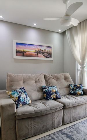 Apartamento à venda com 57m², 2 quartos e 1 vaga Apartamento à venda com 57m², 2 quartos e 1 vagaSala