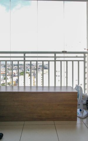 Apartamento à venda com 57m², 2 quartos e 1 vaga Apartamento à venda com 57m², 2 quartos e 1 vagaVaranda