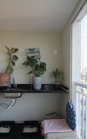 Apartamento para alugar com 69m², 2 quartos e 2 vagasVaranda da Sala