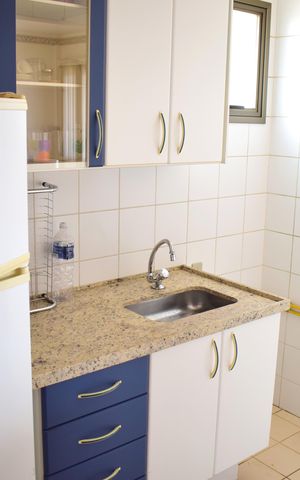 Apartamento para alugar com 56m², 1 quarto e 1 vagaCozinha - Armários