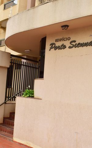 Apartamento para alugar com 56m², 1 quarto e 1 vagaFachada e portaria