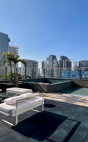 Studio à venda com 25m², 1 quarto e sem vaga Studio à venda com 25m², 1 quarto e sem vagaÁrea comum - Piscina