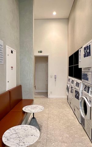 Studio à venda com 25m², 1 quarto e sem vaga Studio à venda com 25m², 1 quarto e sem vagaÁrea comum - Lavanderia