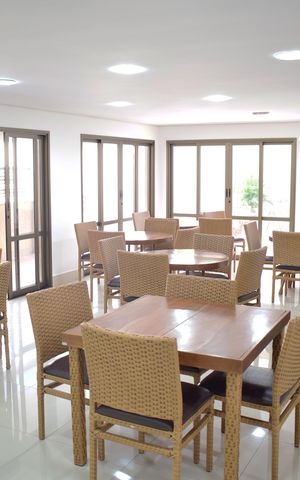 Apartamento para alugar com 117m², 3 quartos e 2 vagasÁrea comum - Salão de festas