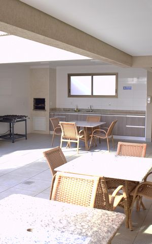 Apartamento para alugar com 117m², 3 quartos e 2 vagasÁrea comum - Salão de festas