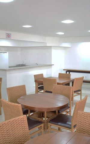 Apartamento para alugar com 117m², 3 quartos e 2 vagasÁrea comum - Salão de festas