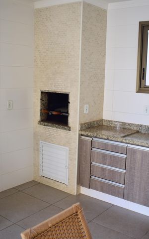 Apartamento para alugar com 117m², 3 quartos e 2 vagasÁrea comum - Churrasqueira