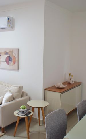 Apartamento para alugar com 77m², 2 quartos e 2 vagasSala