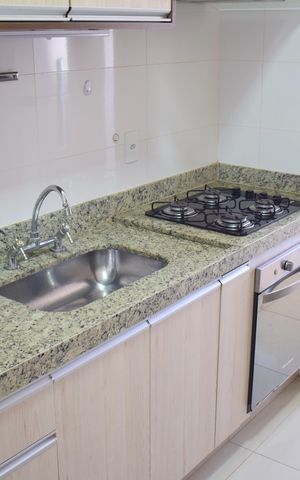 Apartamento para alugar com 77m², 2 quartos e 2 vagasCozinha - Torneira