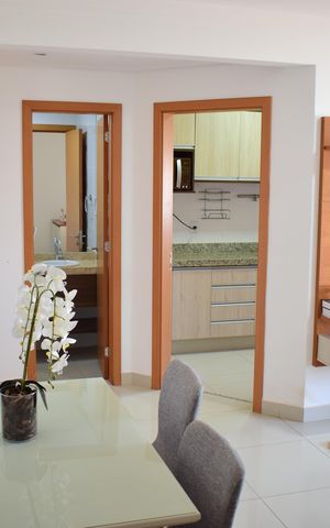 Apartamento para alugar com 77m², 2 quartos e 2 vagasSala