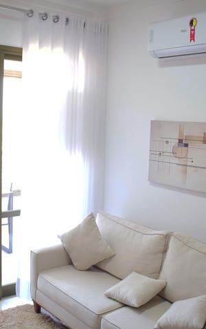 Apartamento para alugar com 77m², 2 quartos e 2 vagasSala