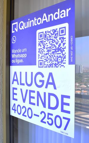 Apartamento para alugar com 77m², 2 quartos e 2 vagasPlaquinha