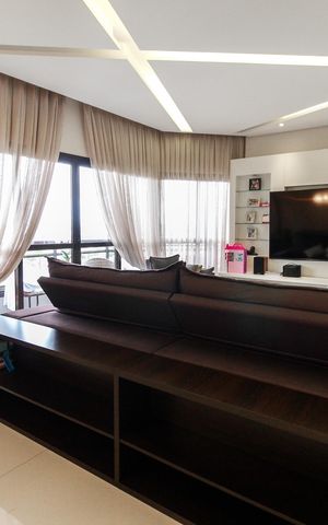 Apartamento à venda com 139m², 3 quartos e 3 vagas Apartamento à venda com 139m², 3 quartos e 3 vagasSala