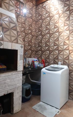 Casa de condomínio à venda com 81m², 3 quartos e 2 vagasÁrea gourmet