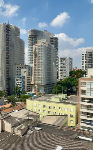 Studio para alugar com 31m², 1 quarto e sem vaga Studio para alugar com 31m², 1 quarto e sem vagaVista da Varanda