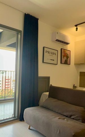 Studio para alugar com 31m², 1 quarto e sem vaga Studio para alugar com 31m², 1 quarto e sem vagaSala