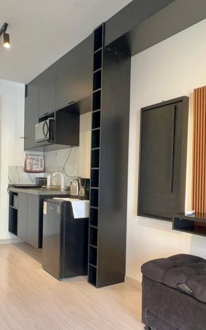 Studio para alugar com 31m², 1 quarto e sem vaga Studio para alugar com 31m², 1 quarto e sem vagaSala