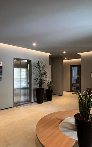 Studio para alugar com 31m², 1 quarto e sem vaga Studio para alugar com 31m², 1 quarto e sem vagaHall de entrada