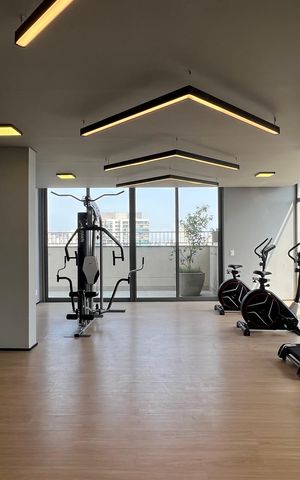 Studio para alugar com 31m², 1 quarto e sem vaga Studio para alugar com 31m², 1 quarto e sem vagaAcademia
