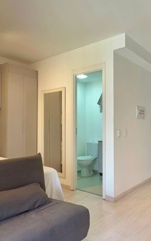 Studio para alugar com 31m², 1 quarto e sem vaga Studio para alugar com 31m², 1 quarto e sem vagaSala