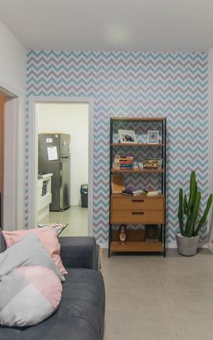 Apartamento à venda com 64m², 2 quartos e sem vagaSala