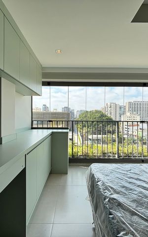 Studio para alugar com 40m², 1 quarto e sem vaga Studio para alugar com 40m², 1 quarto e sem vagaStudio