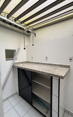 Casa à venda com 100m², 2 quartos e 2 vagas Casa à venda com 100m², 2 quartos e 2 vagasCozinha