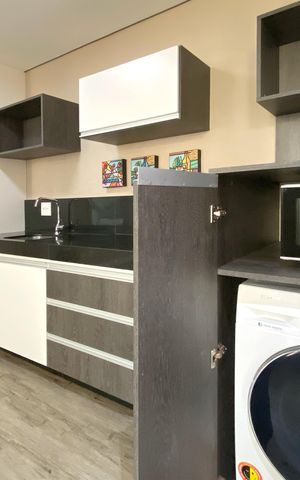 Apartamento à venda com 55m², 1 quarto e sem vagaCozinha