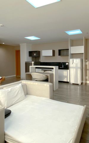 Studio à venda com 62m², 2 quartos e sem vaga Studio à venda com 62m², 2 quartos e sem vagaSala