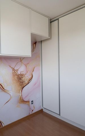 Apartamento para alugar com 47m², 2 quartos e 1 vagaQuarto 1