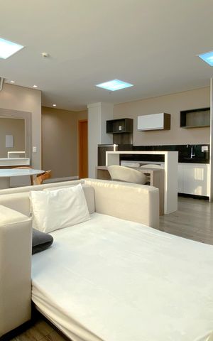 Studio à venda com 62m², 2 quartos e sem vaga Studio à venda com 62m², 2 quartos e sem vagaSala
