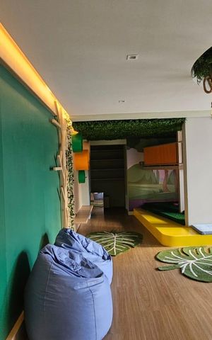 Apartamento à venda com 100m², 2 quartos e 2 vagasÁrea comum - Brinquedoteca