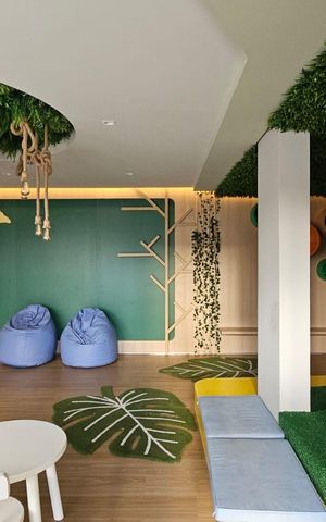 Apartamento à venda com 100m², 2 quartos e 2 vagasÁrea comum - Brinquedoteca