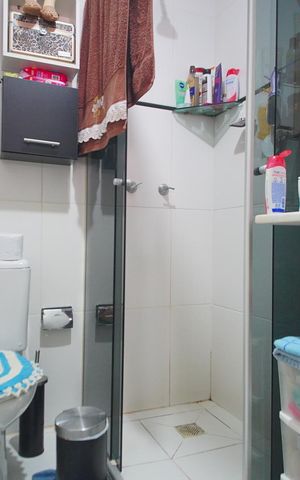 Apartamento à venda com 85m², 2 quartos e 1 vagaBanheiro da Suíte