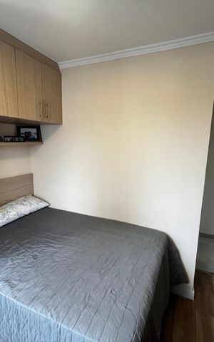 Apartamento à venda com 72m², 3 quartos e 1 vagaQuarto 2