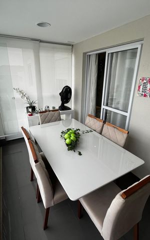 Apartamento à venda com 72m², 3 quartos e 1 vagaVaranda gourmet
