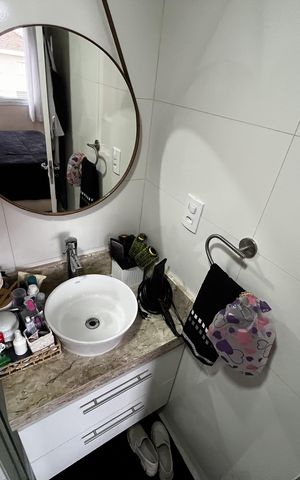 Apartamento à venda com 72m², 3 quartos e 1 vagaBanheiro da Suíte