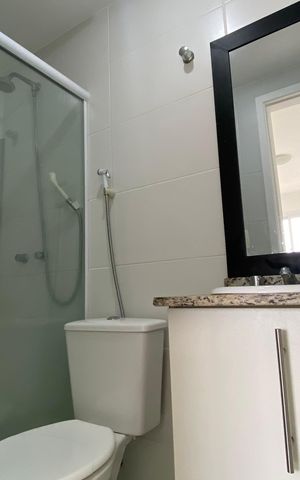 Apartamento à venda com 54m², 2 quartos e 1 vaga Apartamento à venda com 54m², 2 quartos e 1 vagaBanheiro do Quarto 2